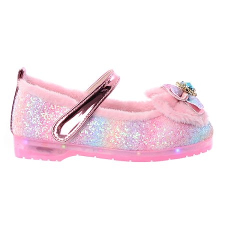 여아겨울LED구두