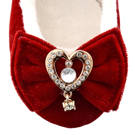 여아벨벳겨울구두