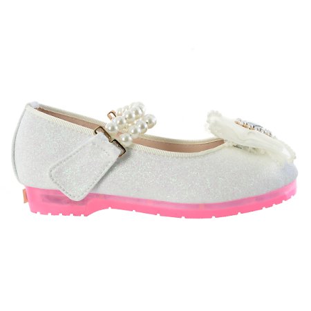 보니슈진주리본LED구두