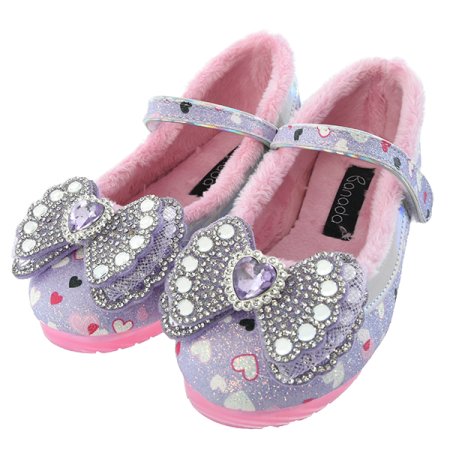 보니슈하트보석리본LED구두