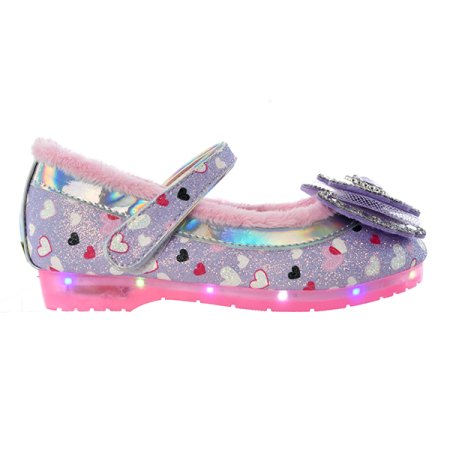 보니슈하트보석리본LED구두