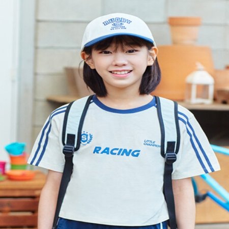 탑텐키즈 공용 베이직 투톤 볼캡