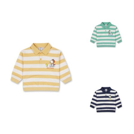 탑텐키즈 유아 피너츠 쿨테리 카라 스웨트셔츠