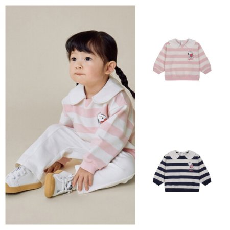 탑텐키즈 유아 피너츠 쿨테리 카라 스웨트셔츠