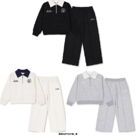 탑텐키즈 테마 클래식캠퍼스 테리 테이프 셋업