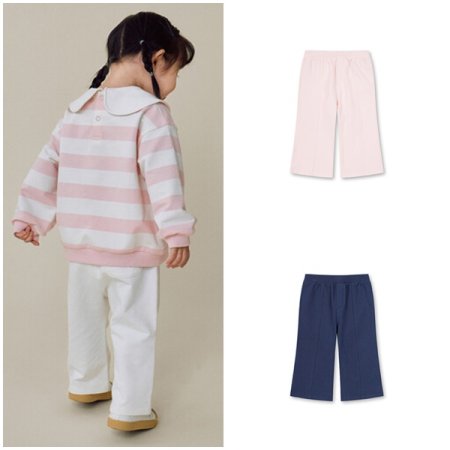 탑텐키즈 여아 유아 테리 부츠컷 팬츠 