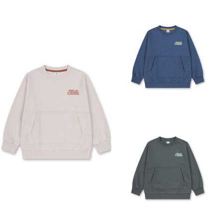  테마 클래식캠퍼스 테리 포켓 티셔츠