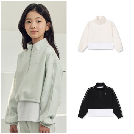 울트라스트레치 레이어드 스웨트셔츠