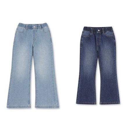 여아 에코 플레어 데님 팬츠
