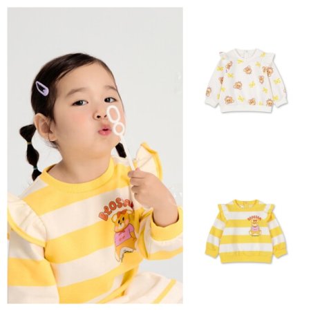 여아 유아 버비 라이트 테리 스웨트