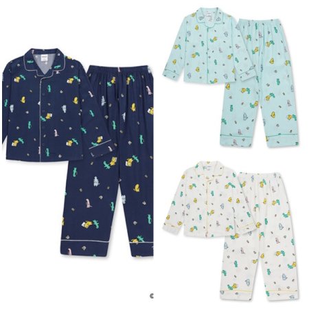 공용 조구만 레이온 9부 파자마 