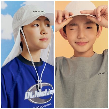 공용 밸런스 선쉐이드 볼캡