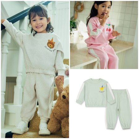 공용 유아 아트 라인배색 셋업