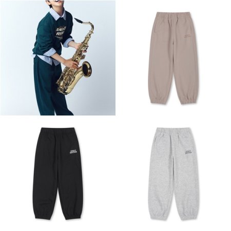 더블니트 루즈핏 조거 스웨트팬츠