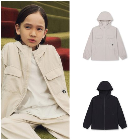 공용 밸런스 도비 후드 점퍼 