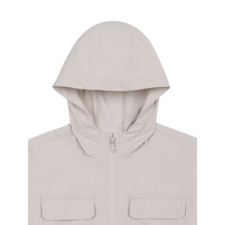 공용 밸런스 도비 후드 점퍼 