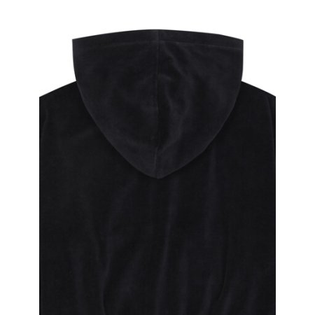 여아 벨로아 크롭 후드집업