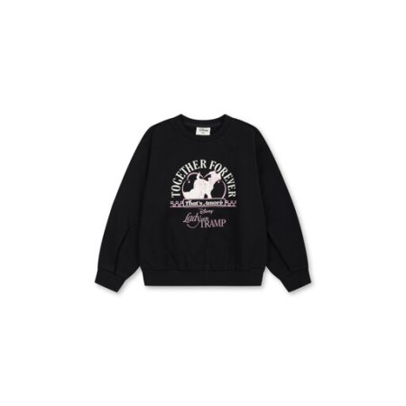 여아 캣앤독 스웨트셔츠