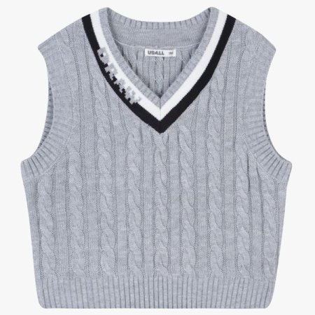 드로우 니트 베스트2종택일