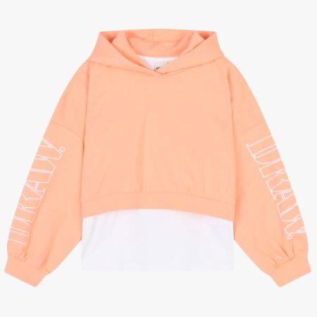 레이어드 후드티셔츠