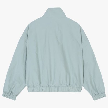 지퍼 포인트 크롭 아노락