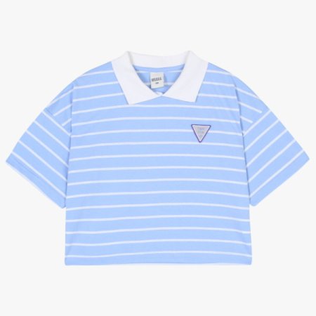 카라 크롭 티셔츠4종택일