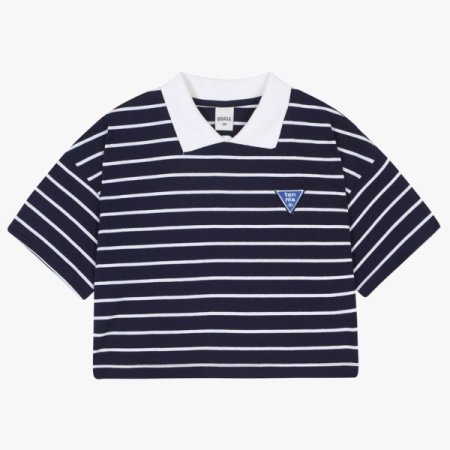 카라 크롭 티셔츠4종택일