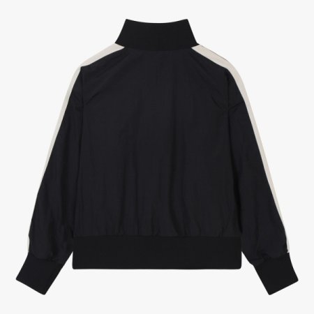 시보리 블루종 점퍼