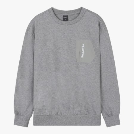 가슴 포켓 맨투맨