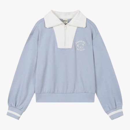 반집업 카라 맨투맨