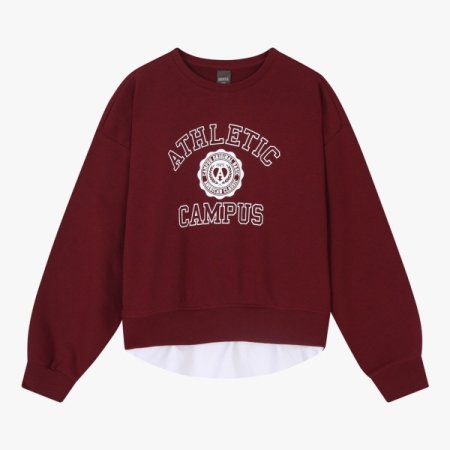 밑단셔츠 맨투맨