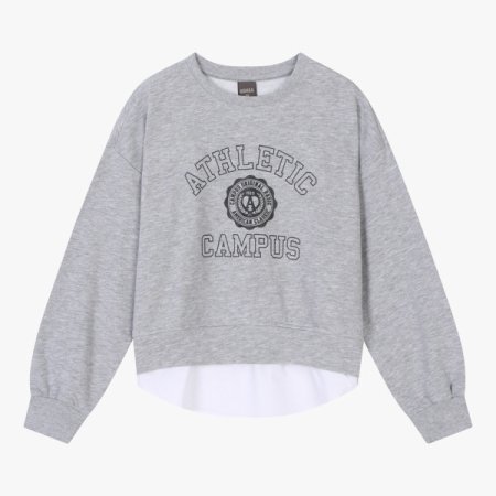 밑단셔츠 맨투맨