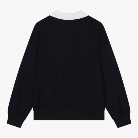 카라 로고 맨투맨