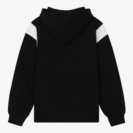 쭈리 소매배색 후디