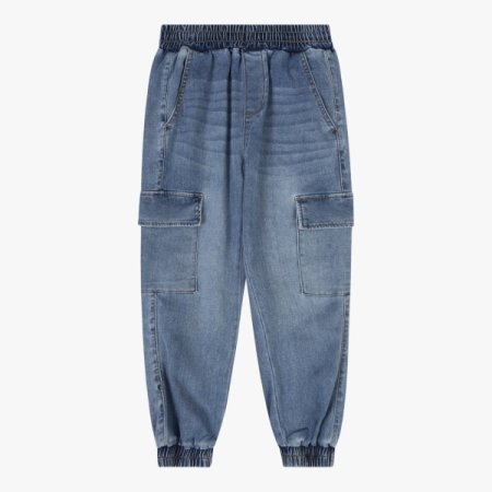 카고 조거 데님팬츠