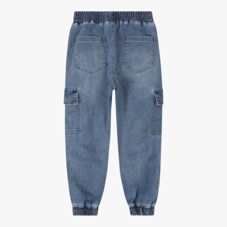 카고 조거 데님팬츠