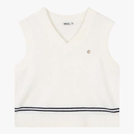 스웨터 스트라이프 베스트