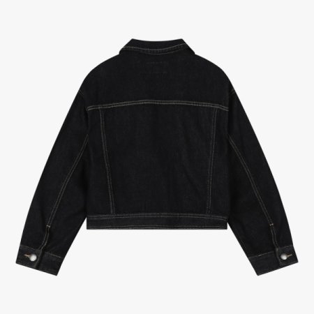논페이드 크롭 데님 자켓
