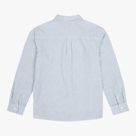 선염 스트라이프 셔츠