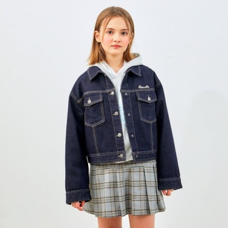 체크 스쿨 스커트