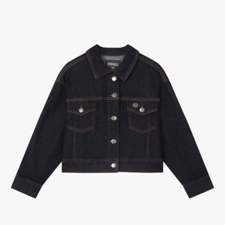 하이틴 데님자켓