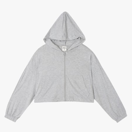 긴팔 후드 집업