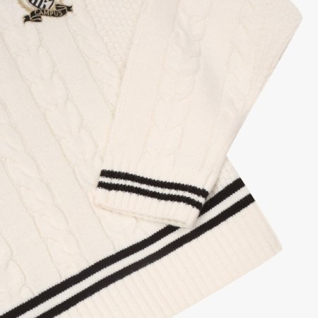 하이틴 아가일 풀오버