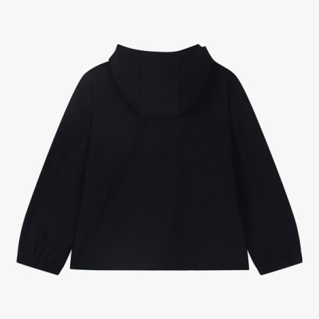 웜 트리코트 후드 짚업