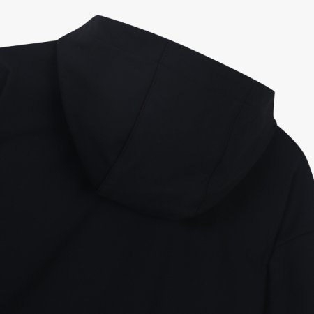 웜 트리코트 후드 짚업