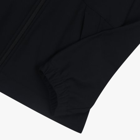 웜 트리코트 후드 짚업