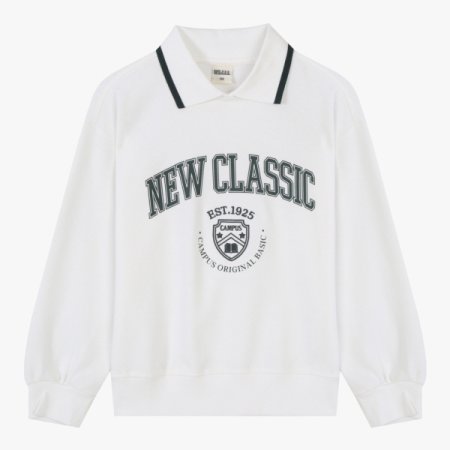 UNI CP 양면 클래식 에리 맨투맨