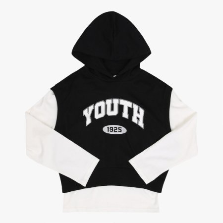 여아 백매쉬 2PCS 후디 셋업