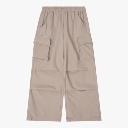 UNI 우븐 스트레치 카고 와이드