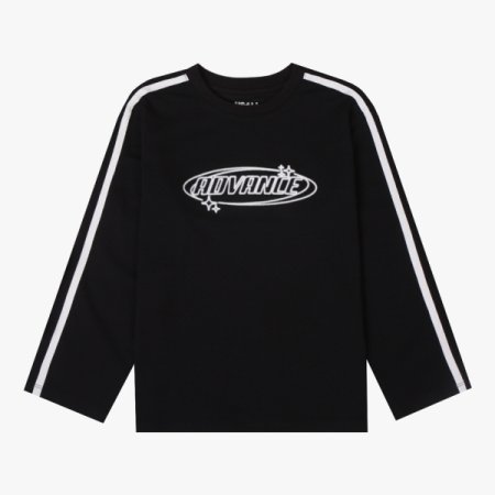 GIRS 테이핑 오버핏 티셔츠